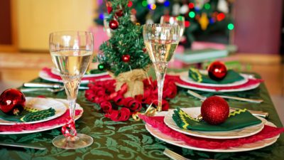 Ett julbord.