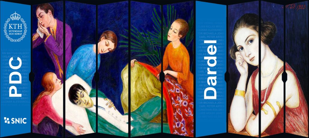 Målningar av Nils Dardel